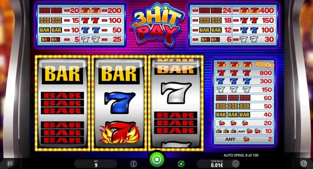 3 Hit Pay slot game