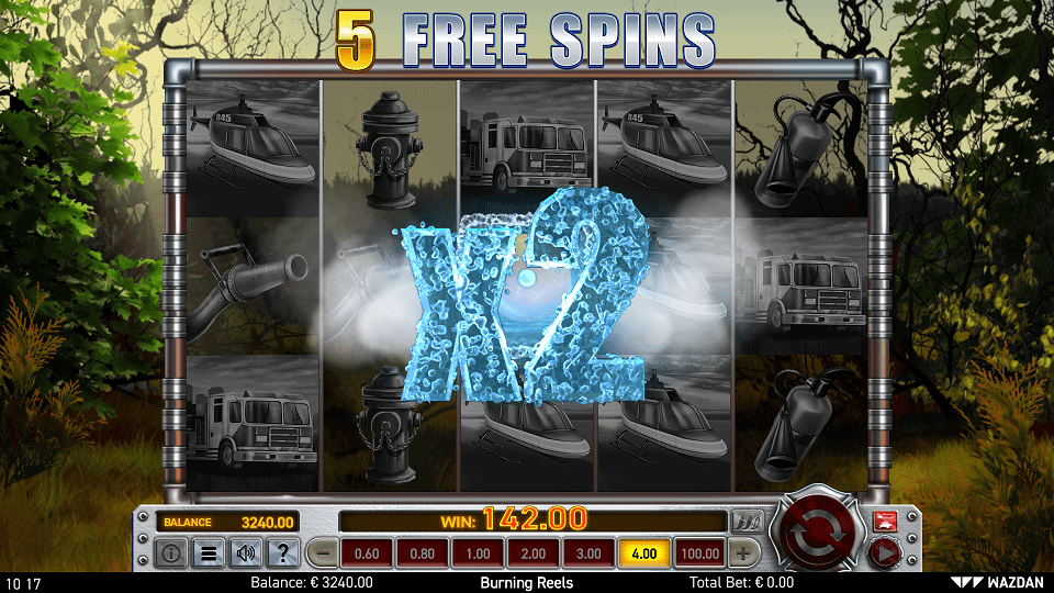 Burning Reels Free Spins