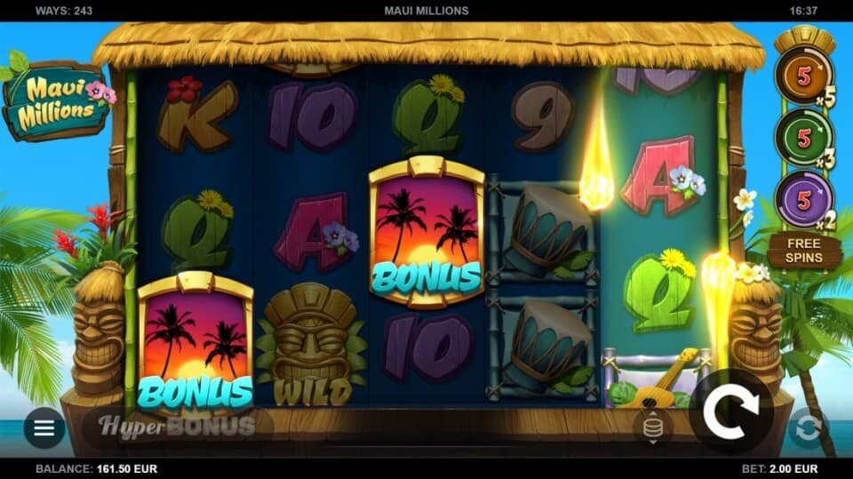 Maui Millions Bonus Feature