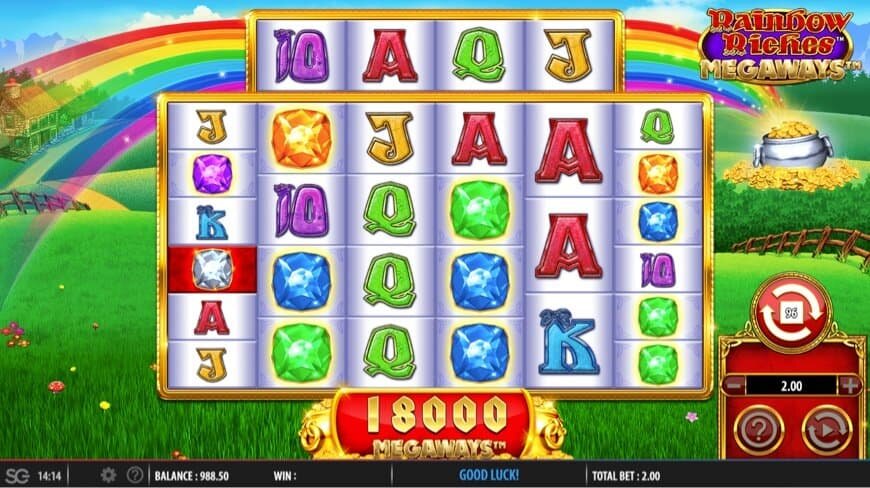 Rainbow Riches Megaways