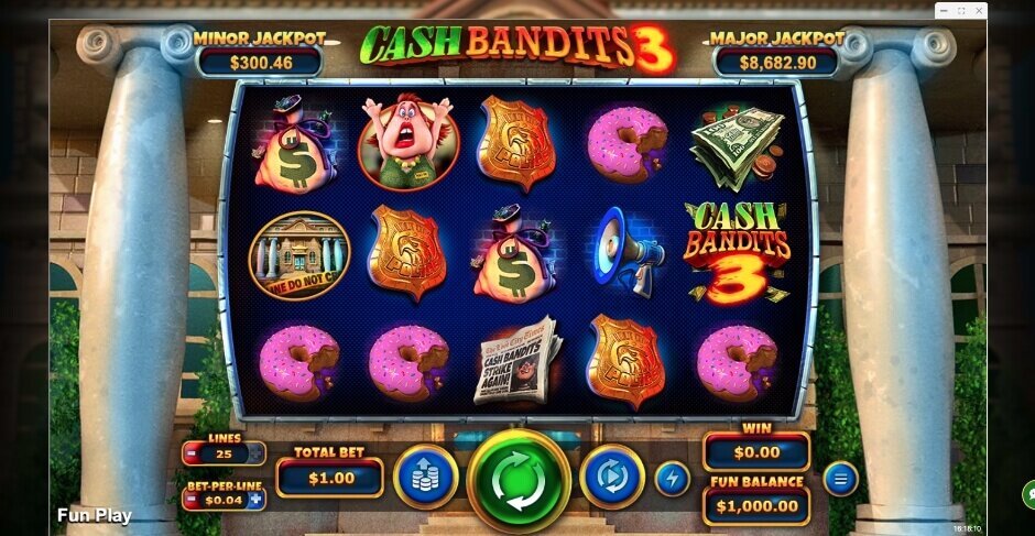 Fair Go Pokies Cash Bandits 3