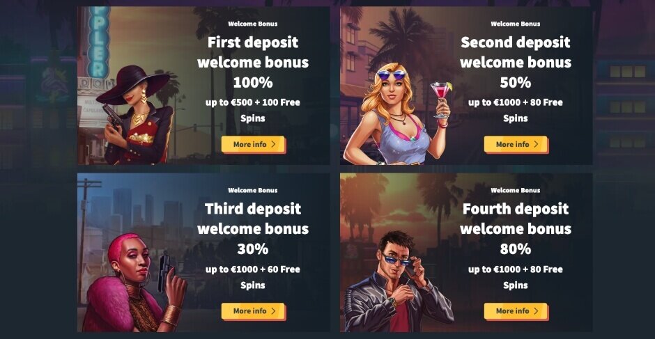 Snatch Casino Welcome Bonus