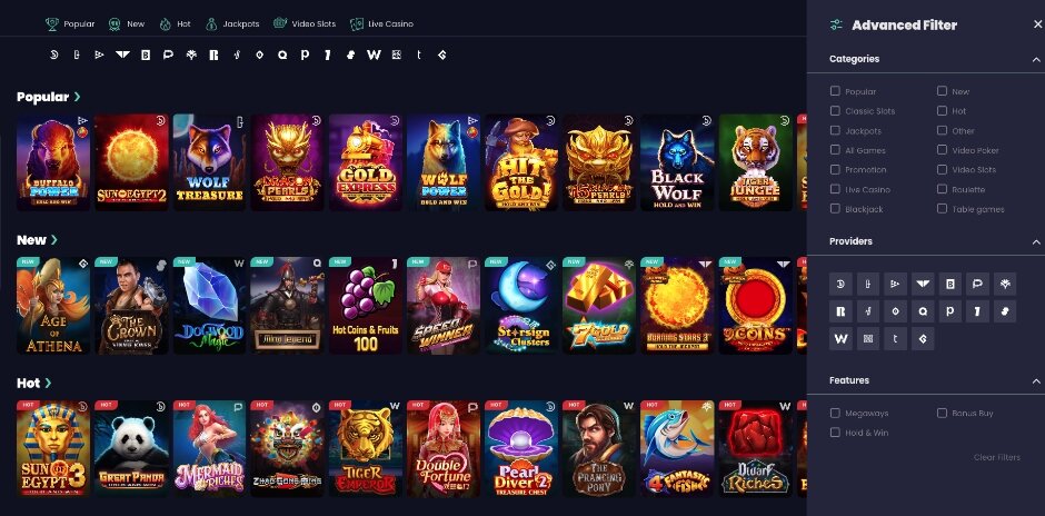 Stellar Spins Casino Games & Software