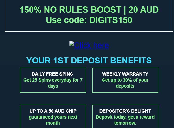 Digits 7 promo code