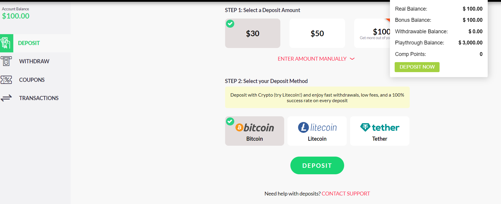 Digits 7 No Deposit Bonus